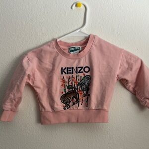 Kenzo Pink Kids Sweatshirt